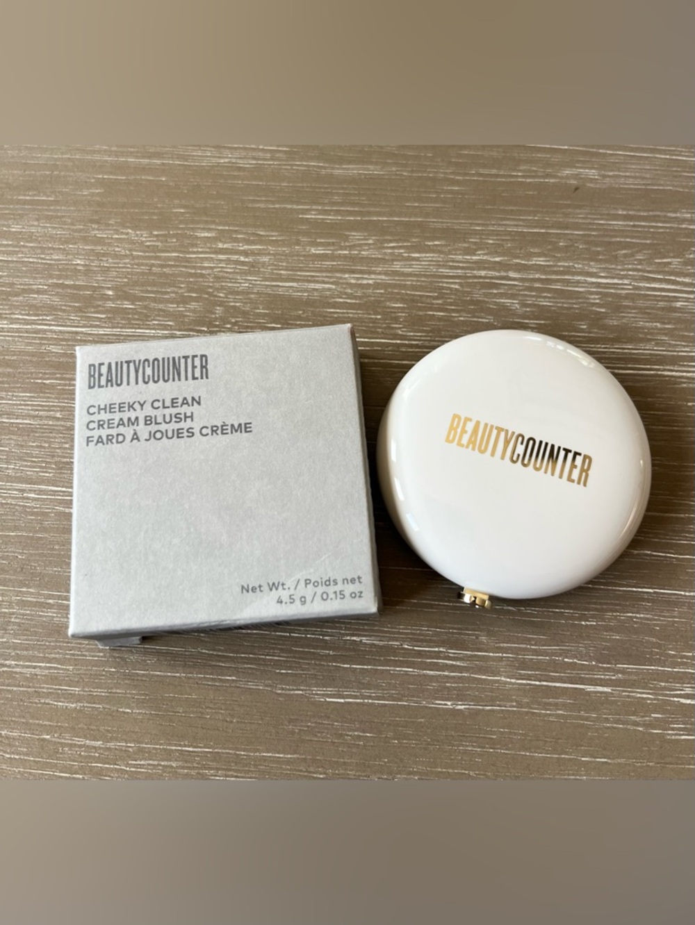 Beautycounter Cheeky Clean Cream Blush in Chai Full Size 0.15 oz - Picture 6 of 9